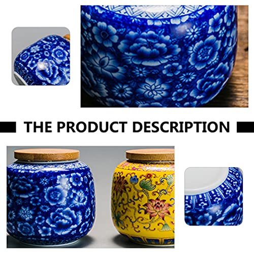 Bule De Chá De Cerâmica Hermética Da Vasilha De Ceramica Com Tampa Farinha De Ceramica Vasilha Lata