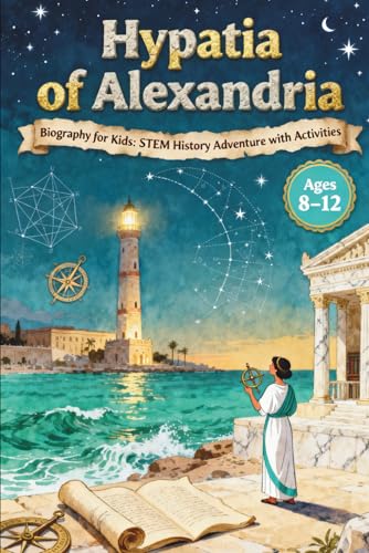 Hypatia of Alexandria Biography for Kids: STEM History Adventure with Activities, Ages 8-12 (Women In STEM)