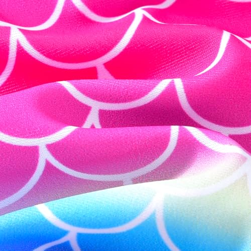 Image of Baby Swimsuit Girl Two Piece Bathing Suit Toddler Girls Summer Beach Ruffle Tankini Swimwear 1-7Y