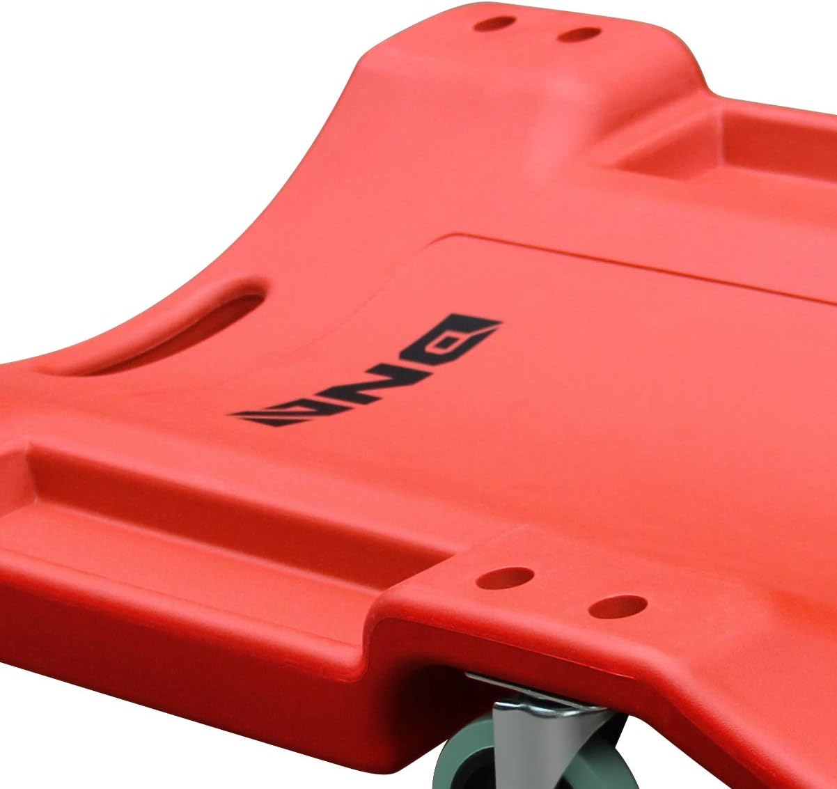 DNA MOTORING 40" L X 19" W Vehicle Repair Low Profile Automotive Creeper w/Padded Headrest (TOOLS-00005) , Red : Automotive