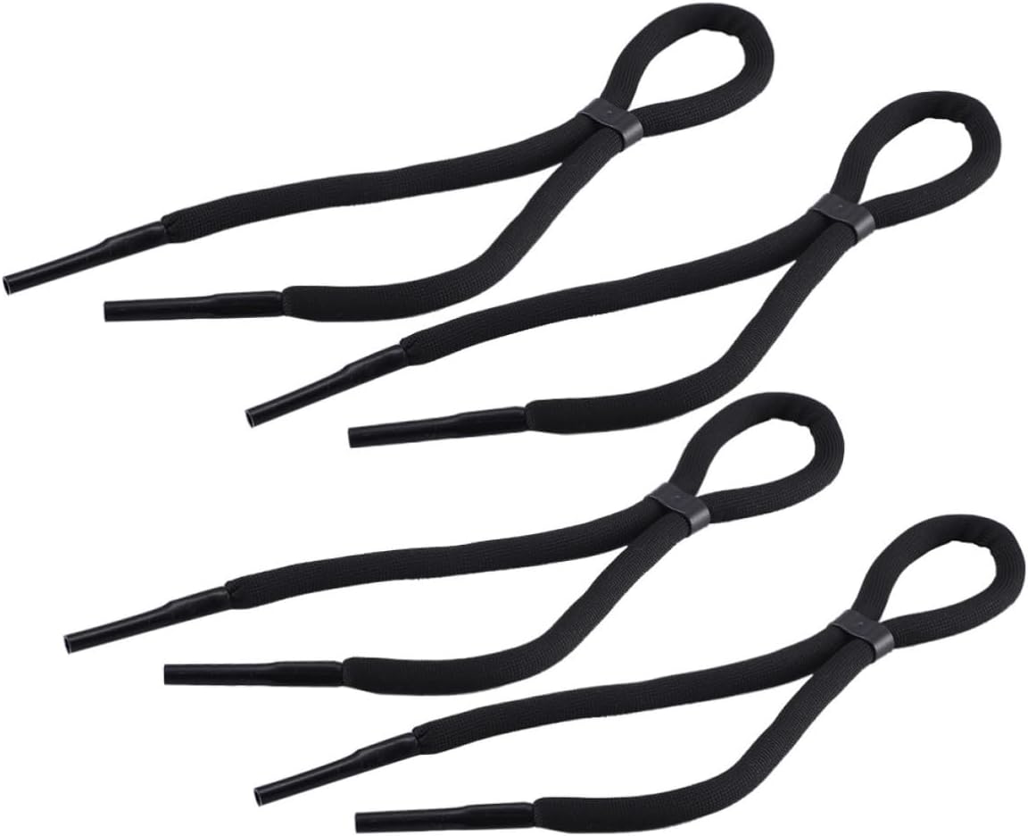 4pcs Nylon Eyeglasses Chain Strap for Swim and Dive Water Sports