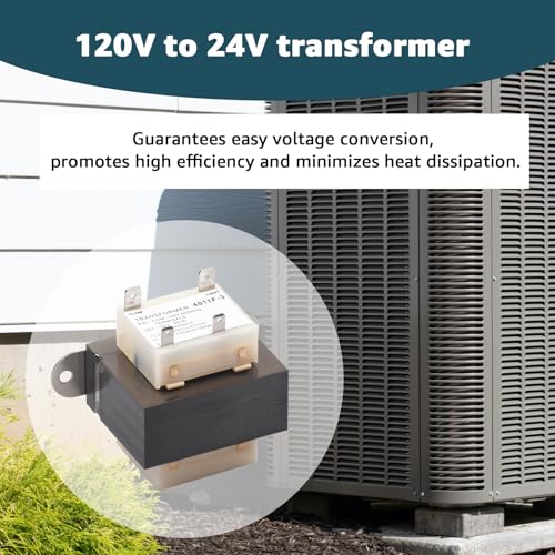 4011f-3 120v to 24v transformer 40va for trane furnace compatible with furnaceshvac equipment 24 volt furnace transformer