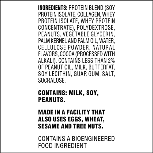 Image of Atkins Chocolate Peanut Butter Protein Meal Bar, High Fiber, 16g Protein, 2g Sugar, 3g Net Carb, Meal Replacement, Keto Friendly, 5 Count