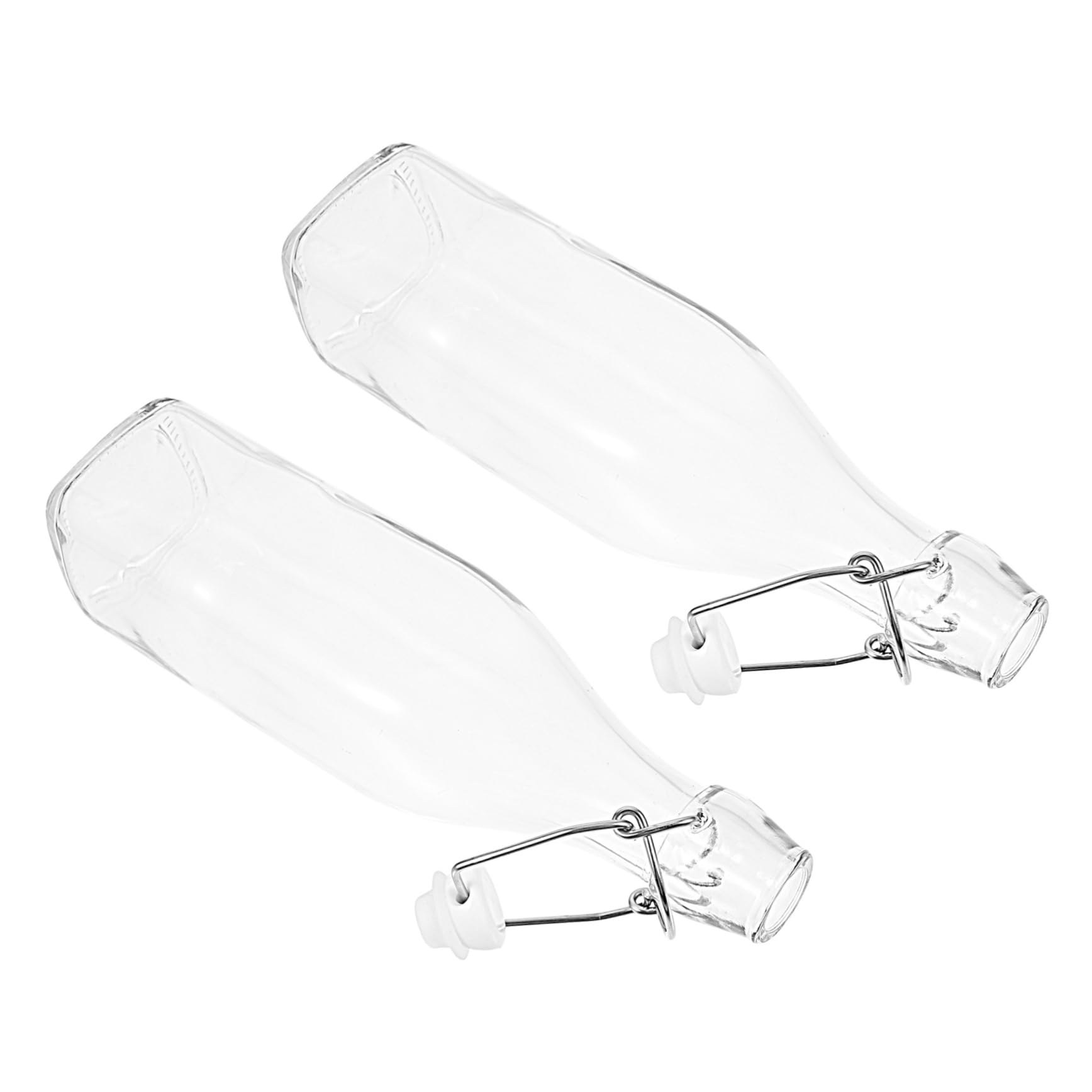 MAGICLULU Botella Hebilla Giratoria de Vidrio, 2 Piezas, para Cocina