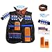 AFALA Tactical Vest kits for Nerf N-Strike Elite Series with 40 Refill Darts + 2 Reload Clips + Face Tube Mask + Protective Glasses