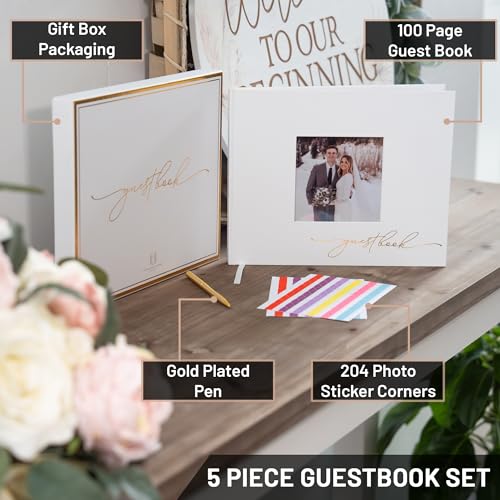 image for Forever Today Keepsakes Wedding Guest Book - 8