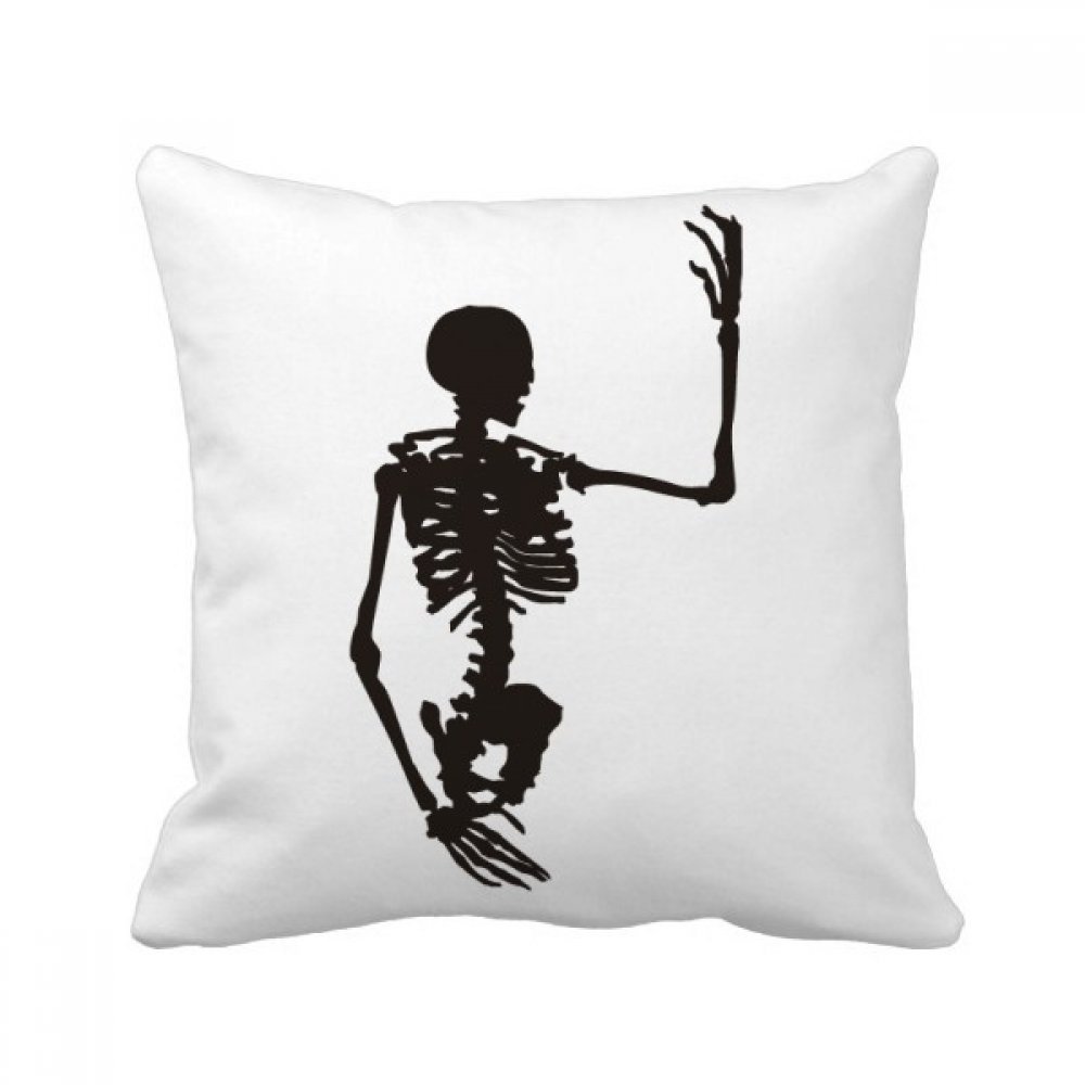 Coussin pirate skeleton décoratif 40x40cm oreiller carré multicolor salon
