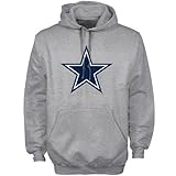 Reebok Dallas Cowboys Ash Official Team Hoody Sweatshirt