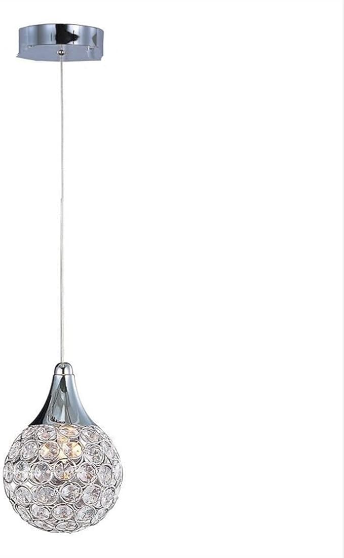luckxuan Kroonluchter/Kroonluchters Crystal kroonluchter moderne kleine kristallen kroonluchter ronde lamp woonkamer plafondverlichting hanger verlichting balkon traplicht for gangpad, woonkamer, slaapkamer Kr
