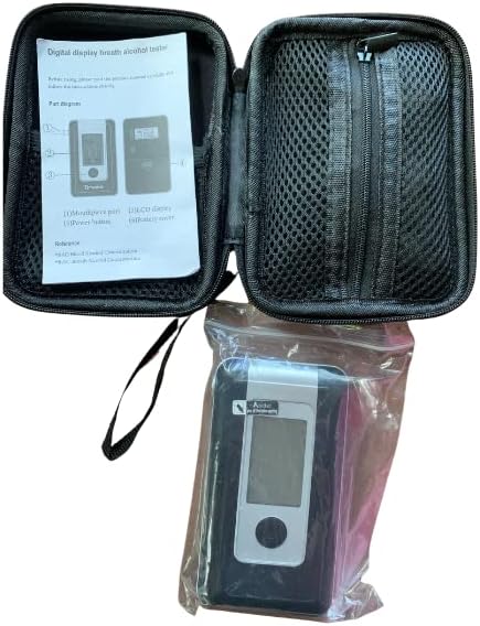 Miniatura 7 de Alcoholímetro digital - Probador de alcohol en el aliento - Modelo AR6001F