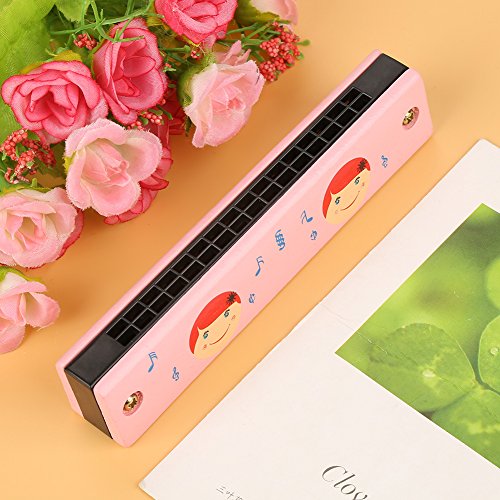 16 gaten houten muziekinstrument speelgoed baby kinderen educatieve mondharmonica zacht hout muziekinstrumenten… - Image 7