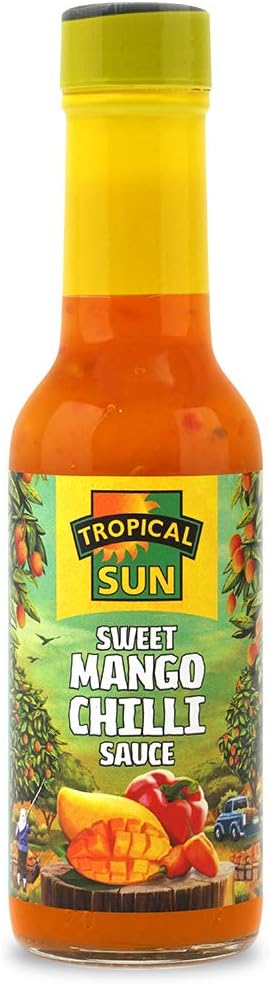 Tropical Sun Sweet Mango Chilli Sauce, 150ml (Pack of 6)