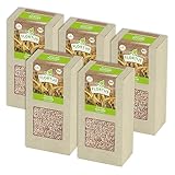 FLORTUS BIO Roggen Getreide Samen 1kg | Alte Sorten Urgetreide zur Herstellung von Mehl Sauerteig Brot Roggengras & Microgreens | Sprossen Samen