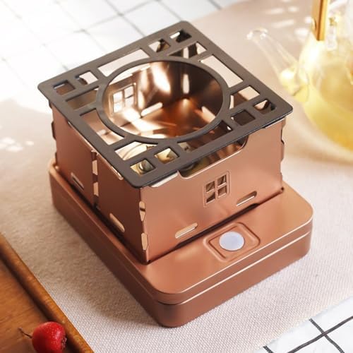 Portable Folding Camp Stove | Car Outdoor Cooker | Outdoor Cooking Gear Set | Mini Camping Stove | Camping Essentials | Windproof Camp Stove Head | Outdoor Cooking Supplies | Oil Stove (Stove)