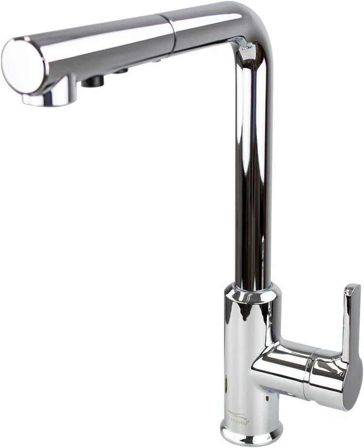 Transolid T3630-PC Sloane Pull-Down Kitchen Faucet, Polished Chrome