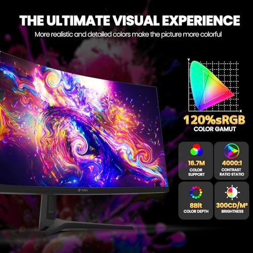 Image of CRUA 34 inch WQHD 165Hz Ultrawide Curved Gaming Monitor, 1500R, FreeSync, Black | 3440x1440 21:9, 120%sRGB, Low Blue Light, HDMI 2.1 /DP 1.4 and 75x75mm Wall Mount for PC Gaming, Streaming, Editing and Work