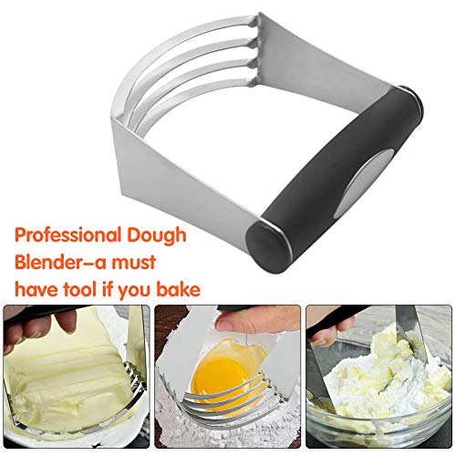 Flour Sifter 8 Cup Stainless Steel Rotary Hand Crank with 16 Fine Mesh Screen Baking Sifter - Thumbnail 7