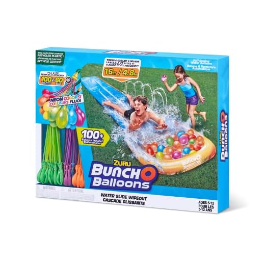 Zuru- Pista Deslizante C/3 Buncho Balloon Juguete, Multicolor, Normal (56428)