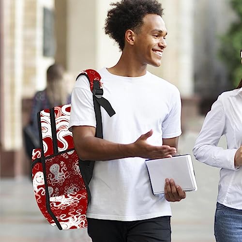 Sac à dos pour garçons pieuvre multicolore, le cadeau de rentrée idéal - 6