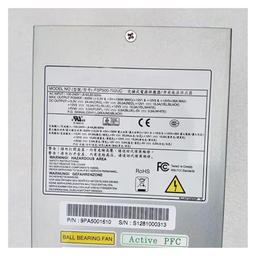 Alimentation 500W FSP500-702UC 2U 80 Plus pour le cloud computing - 4