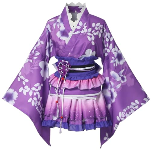 GRACEART Japonais Yukata Kimono Costume Ensemble de Cosplay