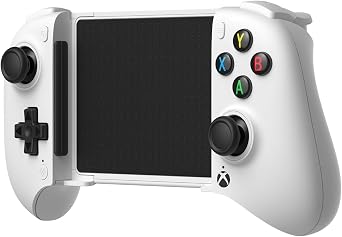 8Bitdo Ultimate Mobile Gaming Controller for iPhone, Apple, Android & Xbox Cloud Gaming, Bluetooth Gamepad with Hall Effect Joysticks, 2 Pro Back Buttons, Officially Licensed (White)