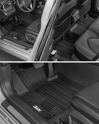Image of 3W Floor Mats for Toyota 4Runner 2013-2024 & Lexus GX460 2014-2023, TPE