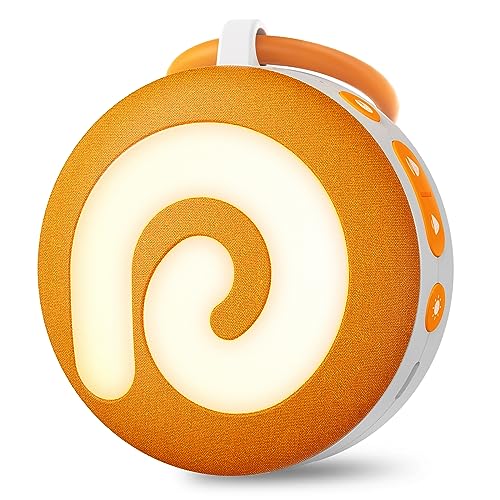 Image of Dreamegg White Noise Machine - Baby Sleep Sound Machine, Portable Sound Machine for Sleep Travel, 11 Soothing Sounds, Night Light, Timer, Child Lock, USB Rechargeable Noise Machine for Nursery Gift