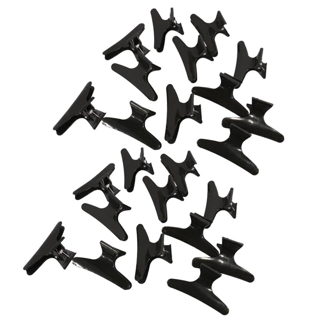 12PC Hairdressers Tools Butterfly Clamps Hair Color Perm Section Clips Grips|Clothing Shoes & Accessories| Womens Accessories| Hair Accessories-image-15
