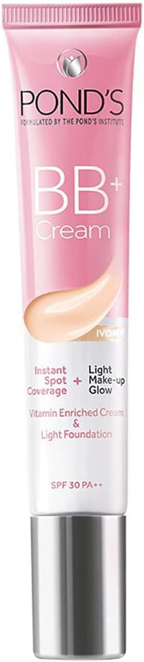 POND'S BB+ Cream, Instant Spot Coverage + Natural Glow, 01 Original, 18 g