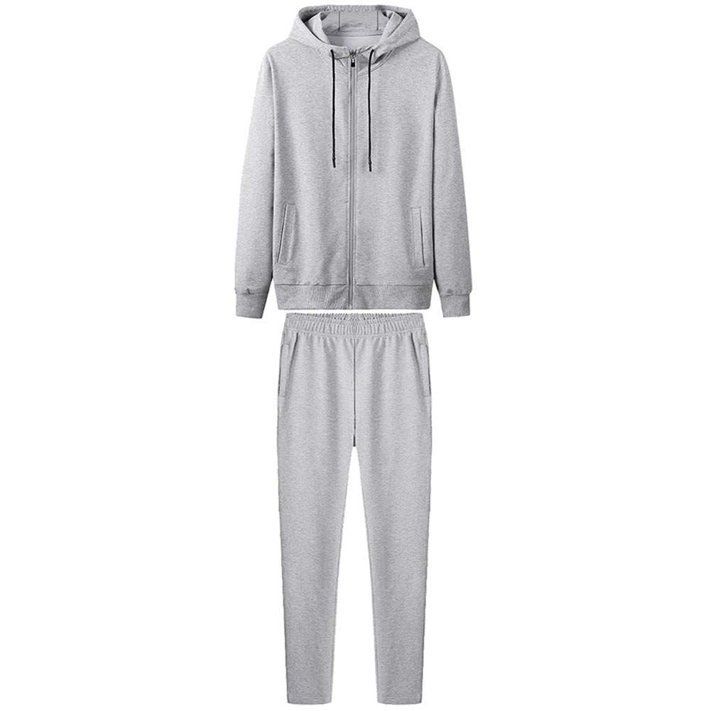 amropi Trainingsanzug Herren Jogginganzug Kapuzenpullover Sportanzug Sweatjacke und Sporthose