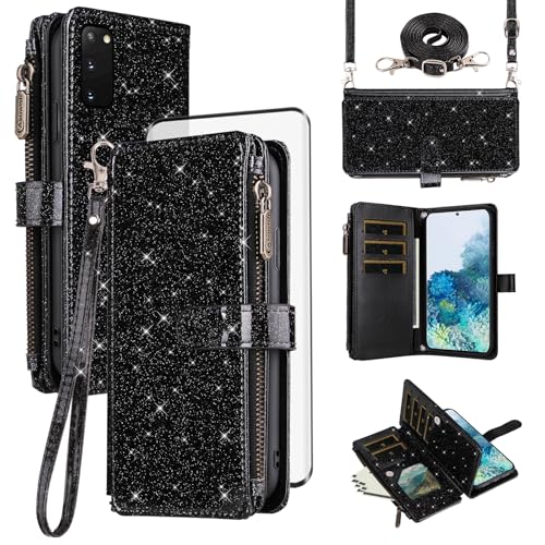 Coque S20 SFC30 US Noir Asuwish de protection antichoc pour smartphone Galaxy