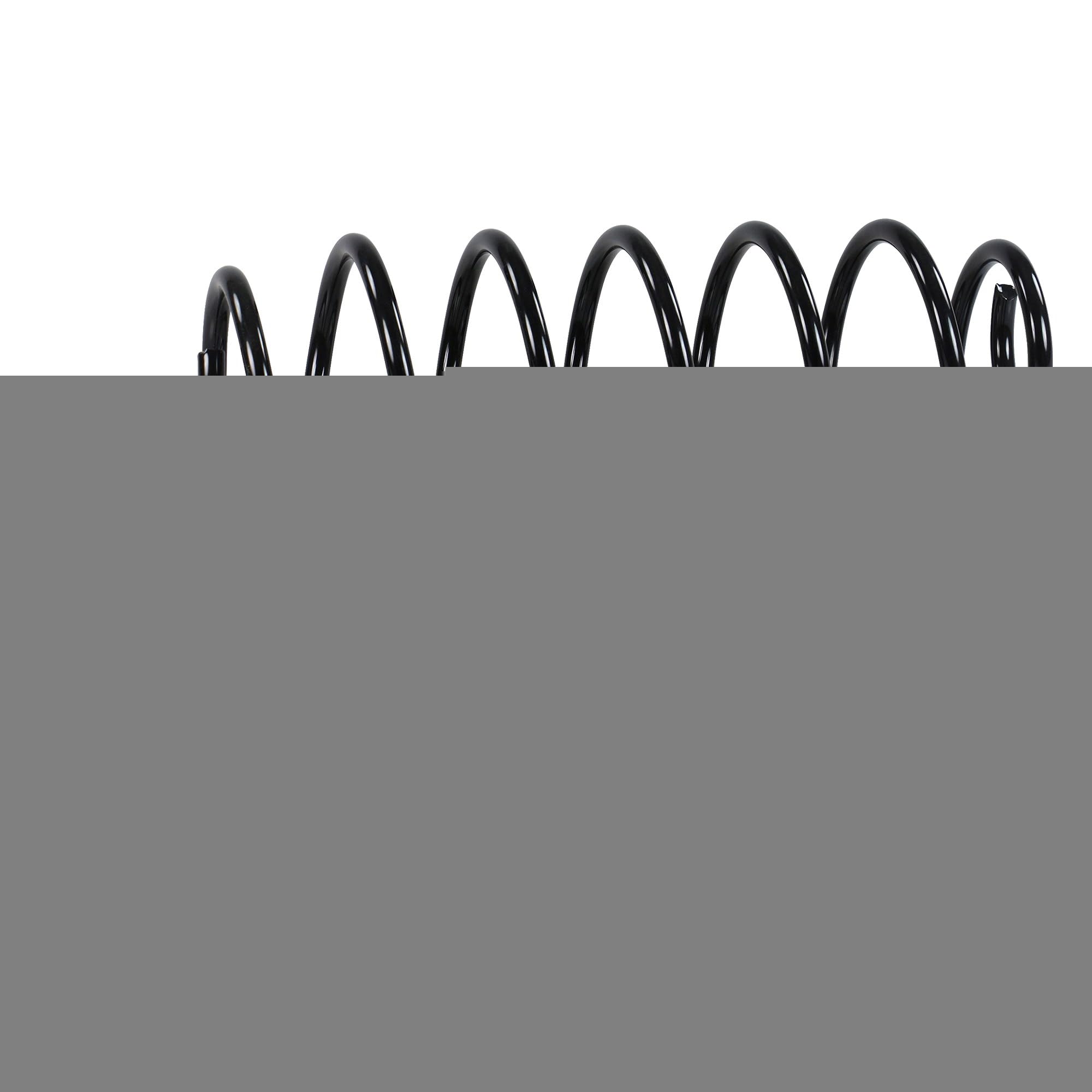 ATEC GERMANY 2x Suspensión trasera muelle espiral izquierda y derecha compatible con SEAT IBIZA III (6L1), IBIZA IV ST (6J8, 6P8), CORDOBA (6L2), VW POLO (9N_, 9A_)