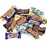 Assorted Mixed Mini Chocolate Bars – Individually Wrapped Bite-Size Chocolates – Perfect for Sharing, Parties, Gifting & Christmas Treats (120 x Mixed Mini Chocolates)