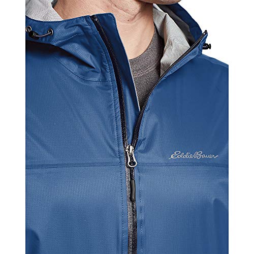 Eddie Bauer Men's Cloud Cap Rain Jacket, Waterproof, Black, Large image 6