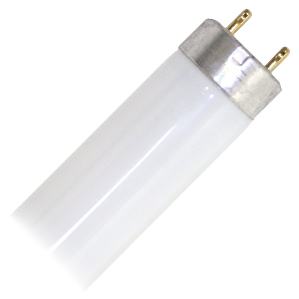 Eiko F15T8/WW Linear Fluorescent Tube, 15 Watts, Medium Bipin G13 Base, T-8 Bulb, 18.0" MOL, 1.0" MOD, 2.75 Miligram Mercury Content, 845 Approx Initial Lumens, Pack of 2