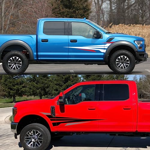 Autocollants de ramassage pour Ford F150 bandes de decor auto - 3