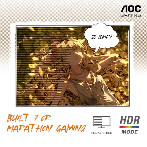 Image of AOC CQ32G3SE 32 inch Curved Gaming Monitor 2K QHD 2560x1440, 1000R, 165Hz 1ms, AMD FreeSync Premium, 3-Year Zero Dead Pixel Guarantee,Black