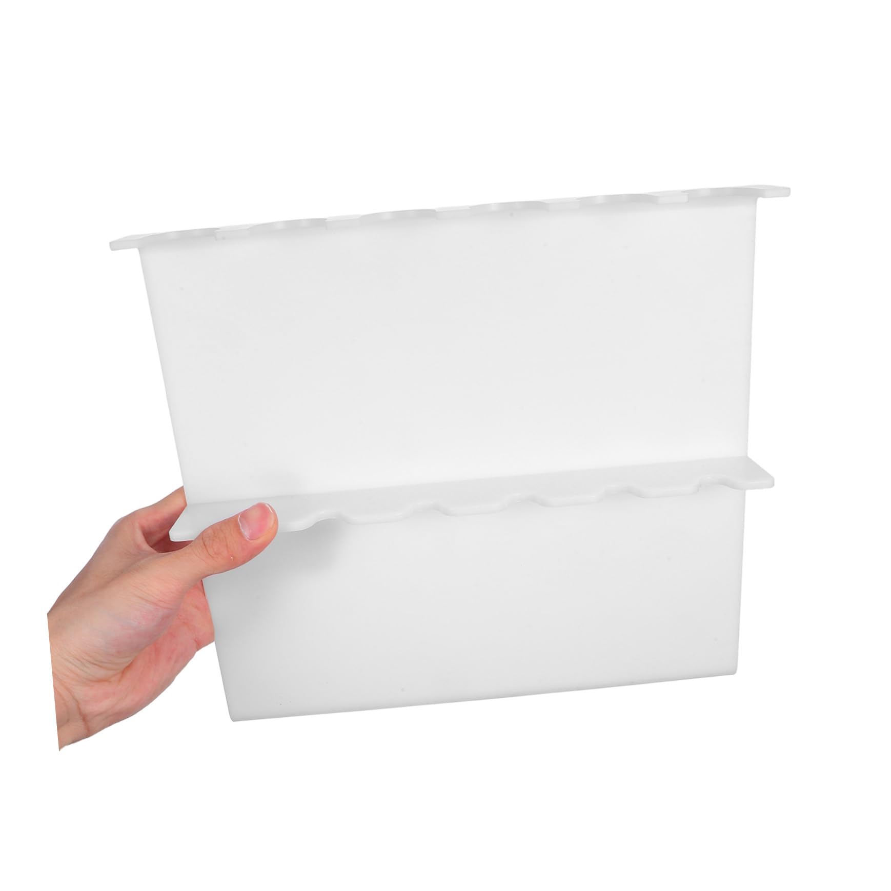 PRETYZOOM Porte-pipettes et Facile D'entretien pour Laboratoire en Plastique Blanc, Support de Z Stable pour Usage en Environnement de Laboratoire