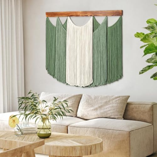 Dremisland Macrame Wall Hanging Large Boho Tapestry Macrame Wall Art Decor by Dremisland - Used condition - Image 7