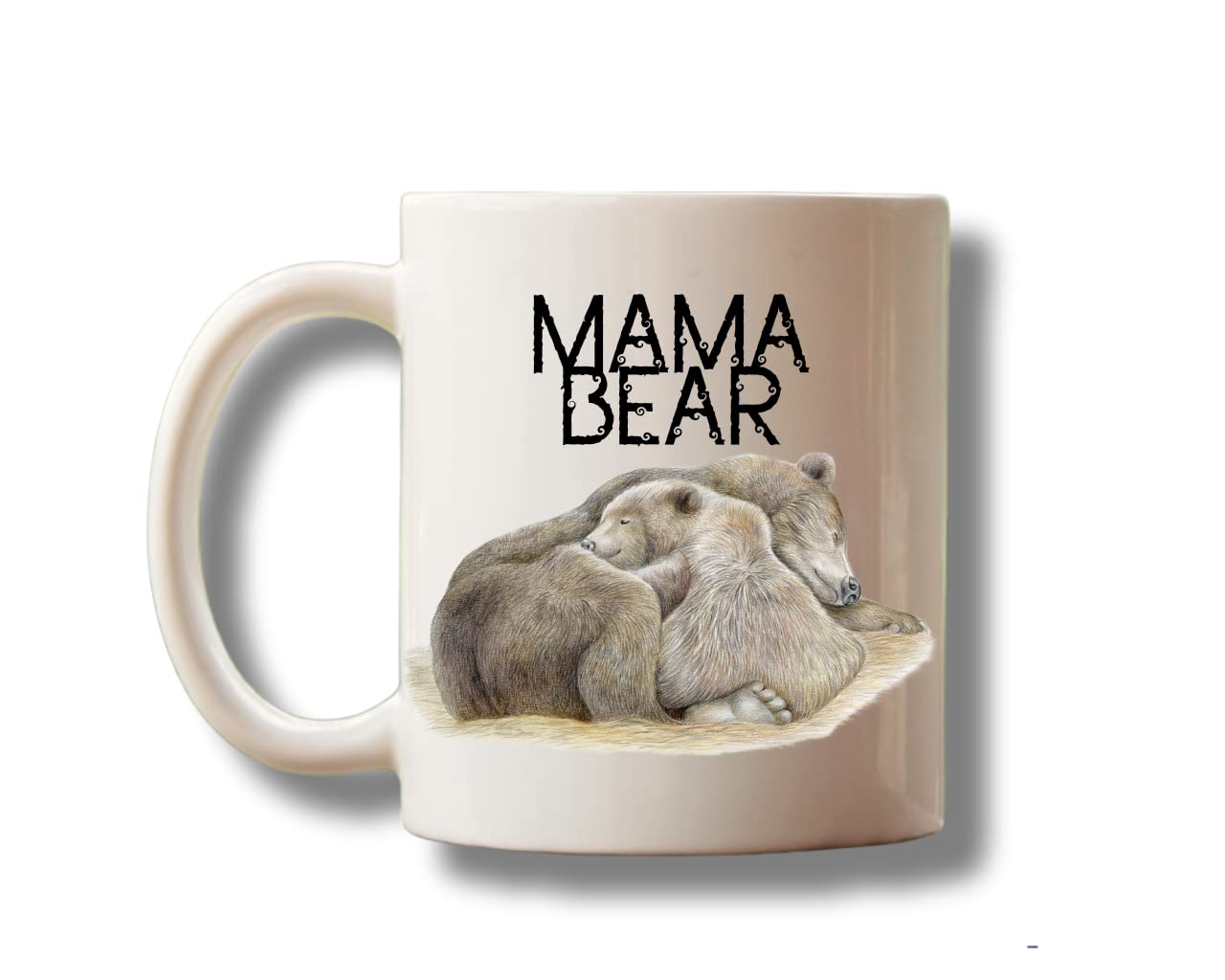 Mama Bear Bear and Cub cuddle mug Mothers day birthday christmas gift secret santa mum mummy gift