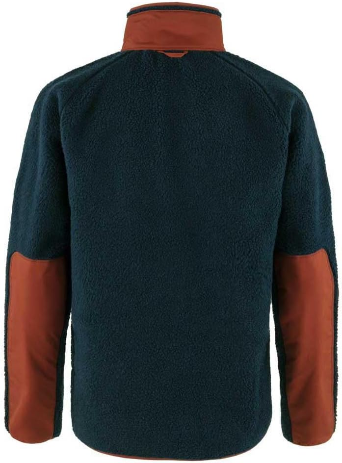 Fjallraven F87164560-215L Vardag Pile Jacket M Navy-Autumn Leaf L