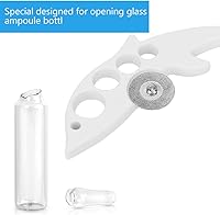 Vista 3 de Abrebotellas de ampolla,Abrebotellas de ampolla de vidrio con forma de pescado,Dispositivo de corte de rompedores de ampollas conveniente