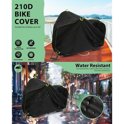 Housse de vélo d'extérieur imperméable avec protection UV et bâche étanche