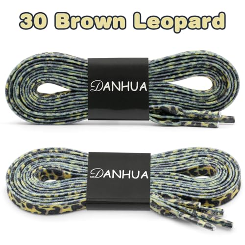 Image of Flat Colorful Shoelaces Gradient Rainbow Shoe Lace Shoestring 2 Pair