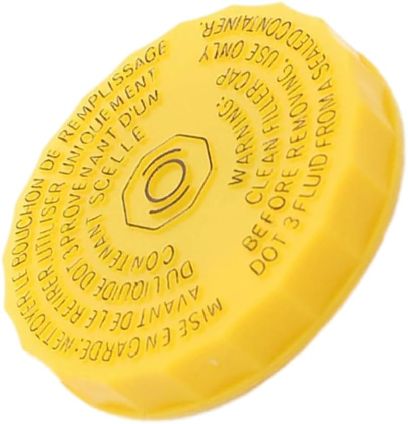 Riloer Car Master Cylinder Brake Fluid Reservoir Cap, 68211910AB 68303540AA, 2017-2020 Compatible with Jeep Wrangler Compass Cherokee, Compatible with Chrysler Pacifica 200