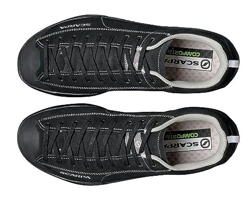 Scarpa Mojito Men's Lightweight Outdoor Shoes For Hiking And Walking - Black - 9-9.5 #TOP5