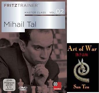 Master Class Vol. 2 Mihail Tal bundled with Art of War on DVD - 2 item bundle