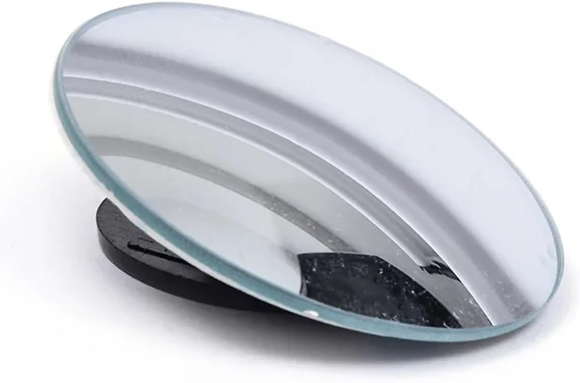 Generic Car Small Round Mirrors Blind Spot Rear View Mirror Reversing Parking Convex Mirror Adjustable Complete Wing Mirrors