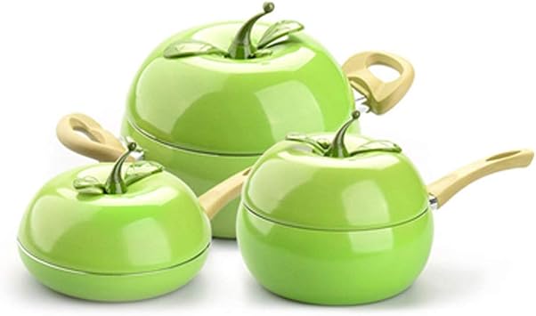 Cookware Cookware Set Fruit Frying pan Milk Pot Cooking Pot Enamel Soup Pot Saucepan Induction Cooker Aluminum Kitchen hotpot Casserole Size A